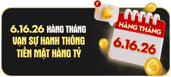 Hình ảnh khuyến mãi hoàn trả tiền cược hàng ngày